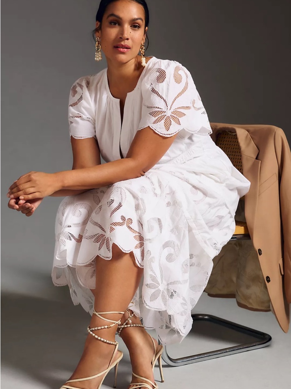 Anthropologie Somerset Maxi Dress: Cutwork Edition